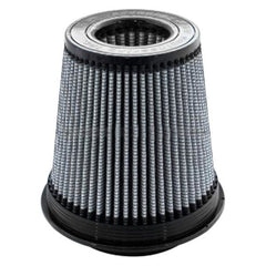 aFe Power 21-91073 MagnumFLOW Intake PRO DRY S Air Filter - Flange ID-4 in. x B-6 in. x T-4.5 in. - Inverted - H-6.5 in.