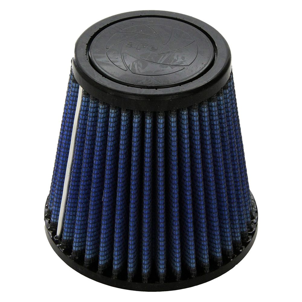aFe Power 24-25505 Air Filter Pro 5R 2-1/2 F x 5 B x 3-1/2 T x 5 H in (Blue)