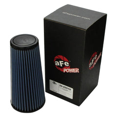 aFe Power 24-25510 Air Filter Pro 5R 2-1/2 F x 5 B x 3-1/2 T x 10 H in (Blue)