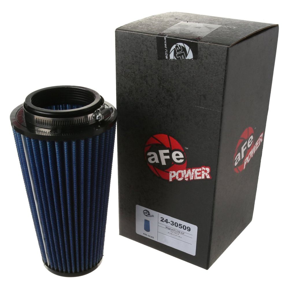 aFe Power 24-30509 Air Filter Pro 5R 3 F x 5 B x 3-1/2 T x 9 H in (Blue)