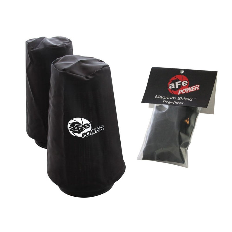 aFe Power 28-10213M MagnumSHIELD EcoBoost Stage 2 Pre Filter - Air Filter Wrap - Black - 2 Per Pack (For PN[21-90069M/24-90069M/72-90069M])