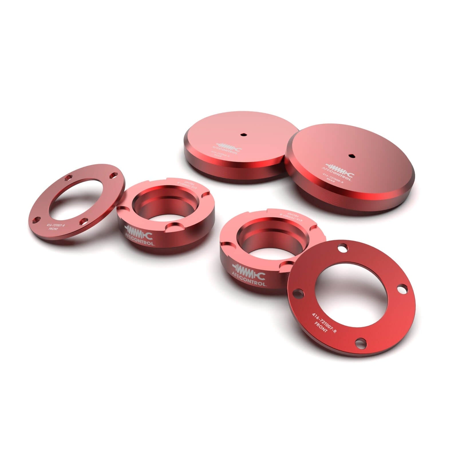 aFe Power 416-72T009-R Control Series Front And Rear 2.5" x 1" Suspension Leveling Kit