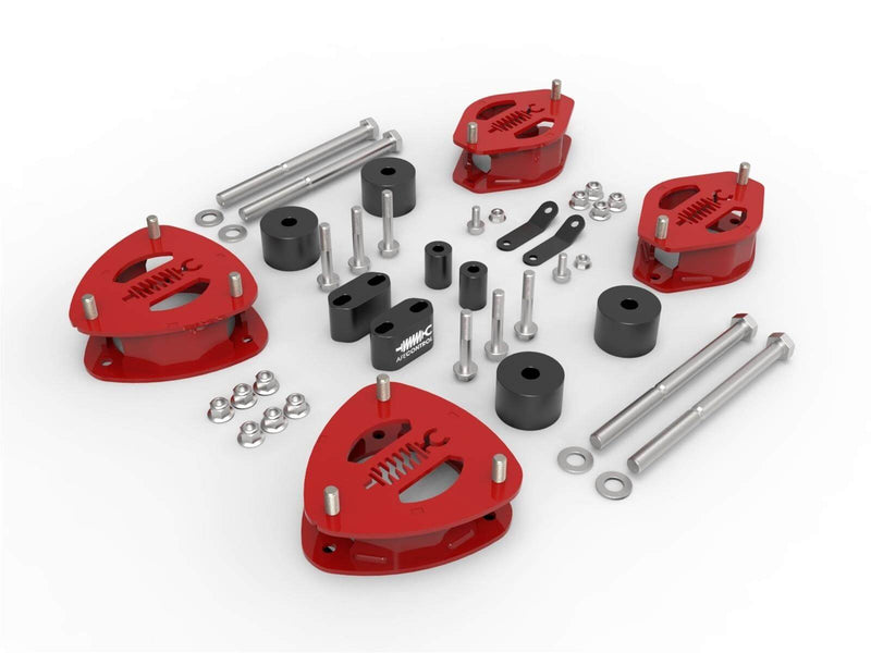 aFe Power 416-731002-R CONTROL Series Front And Rear 2" Suspension Leveling Kit for 2015–2019 Subaru Outback