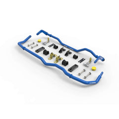 aFe Power 440-612001-L Control Front And Rear Blue Powdercoated Sway Bar Set