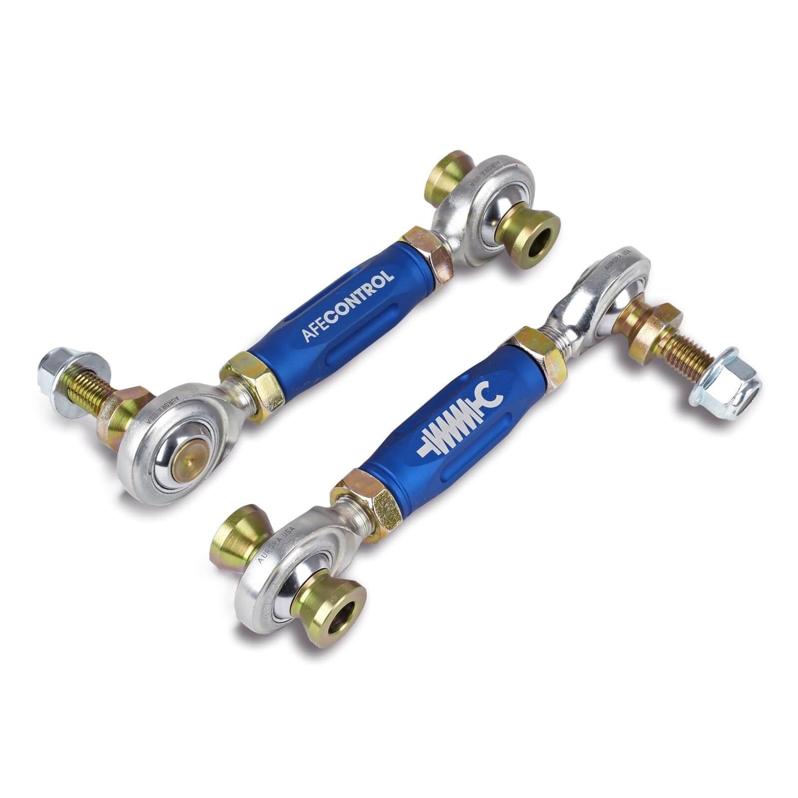 aFe Power 442-502001RL Control Series Rear Adjustable Blue Powder Coated Adjustable End Link