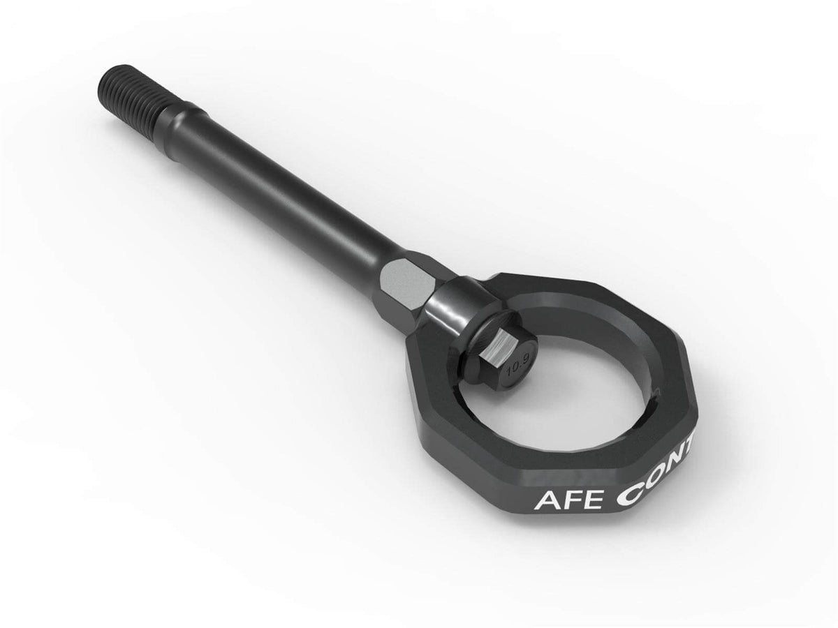 aFe Power 450-401014-G CONTROL Series Front Gray Powder Coated Tow Hook for 2020–2025 Chevrolet Corvette