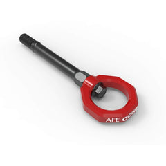 aFe Power 450-401014-R CONTROL Series Front Red Powder Coated Tow Hook