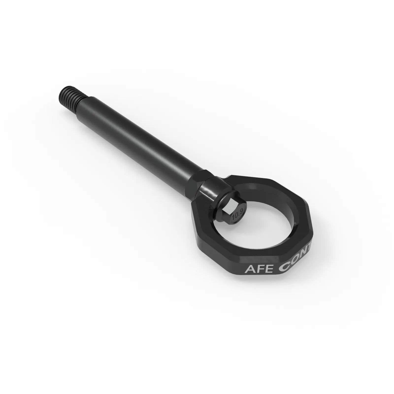 aFe Power 450-502004-B CONTROL Series Front And Rear Black Powder Coated Tow Hook