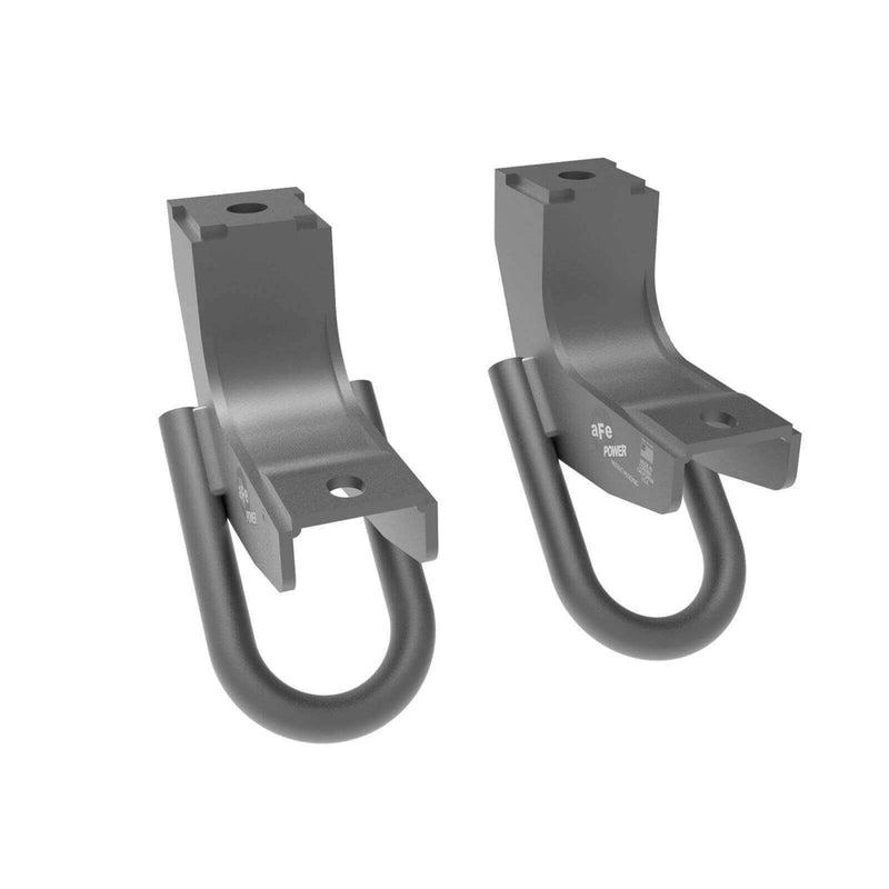 aFe Power 450-72T001-G POWER Series Front Gray Powder Coated Tow Hook