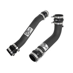 aFe Power 46-20034-B BladeRunner Intercooler Tube Combo Kit - (Hot Side - 3in. Aluminum Tube) - (Cold Side - 3.5in. Aluminum Tube) - (Powder Coat Black)