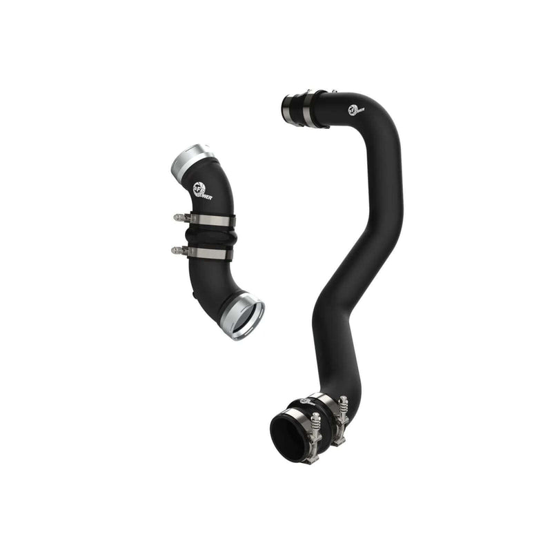 aFe Power 46-20054-B BladeRunner Black Powder Coated Aluminum Hot And Cold Charge Pipe Kit
