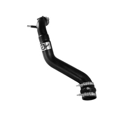 aFe Power 46-20129-1 Bladerunner Intercooler Tube - Cold Side - 3.5 in. Into 3 in. Mandrel Bent Powder Coated Wrinkle Black