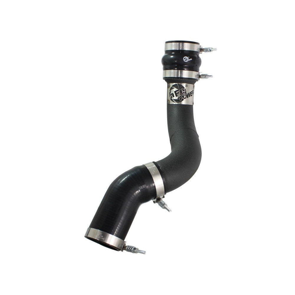 aFe Power 46-20139-B Bladerunner Intercooler Tube - Cold Side - 3 in. Powder Coated Wrinkle Black Stainless Steel