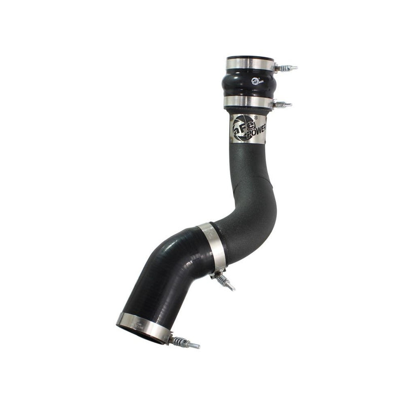 aFe Power 46-20139-B Bladerunner Intercooler Tube - Cold Side - 3 in. Powder Coated Wrinkle Black Stainless Steel