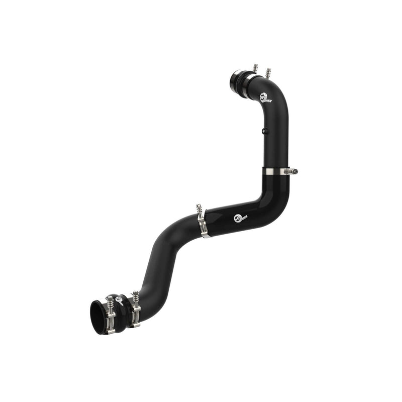 aFe Power 46-20448-B BladeRunner Black Powder Coated Aluminum Hot Charge Pipe