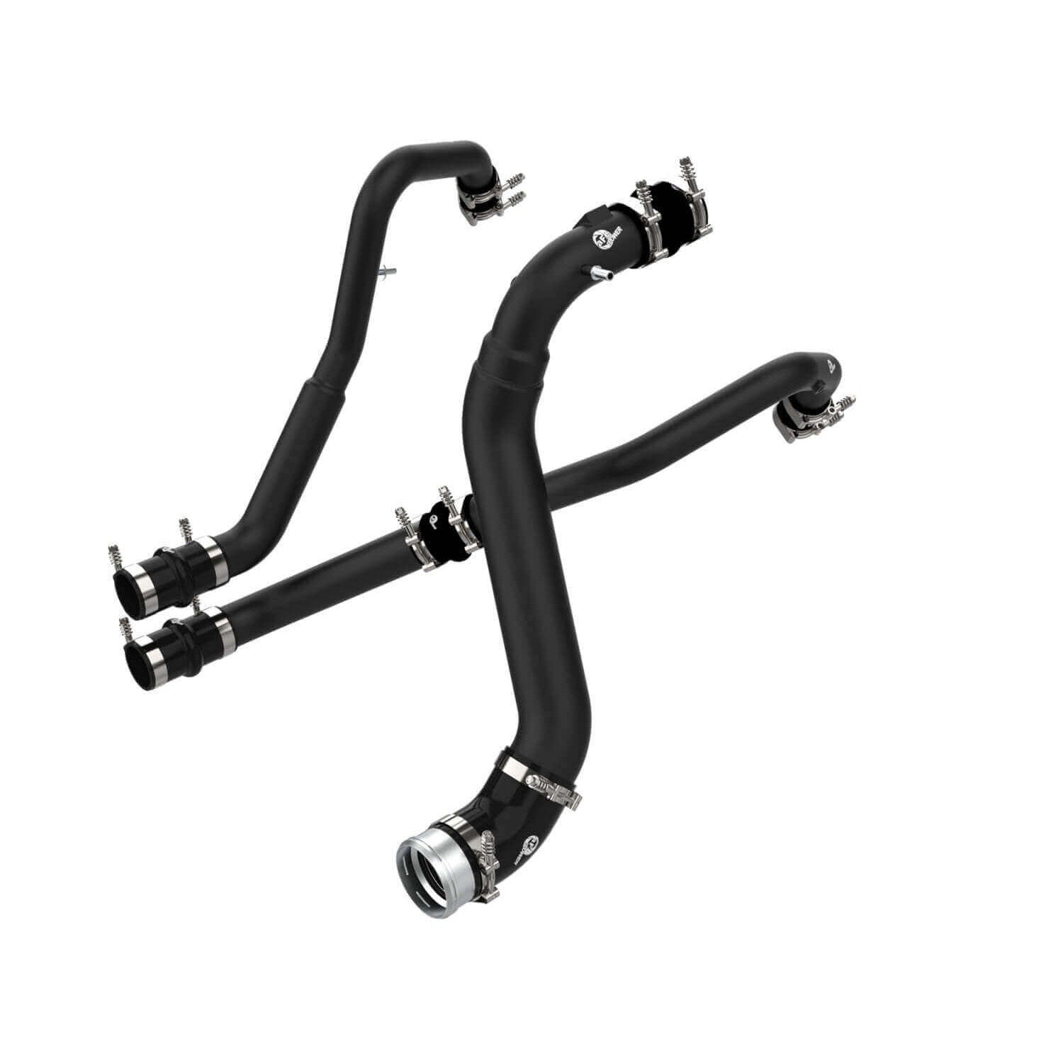 aFe Power 46-20474-B BladeRunner Black Powdercoated Charge Pipe Kit