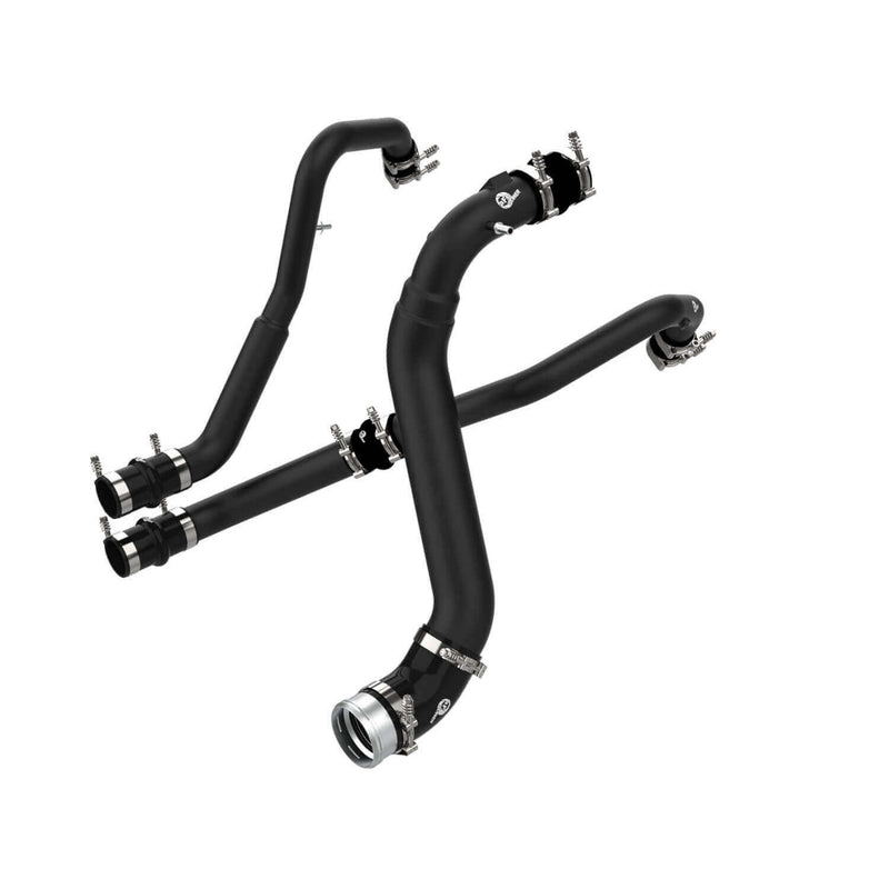 aFe Power 46-20474-B BladeRunner Black Powdercoated Charge Pipe Kit