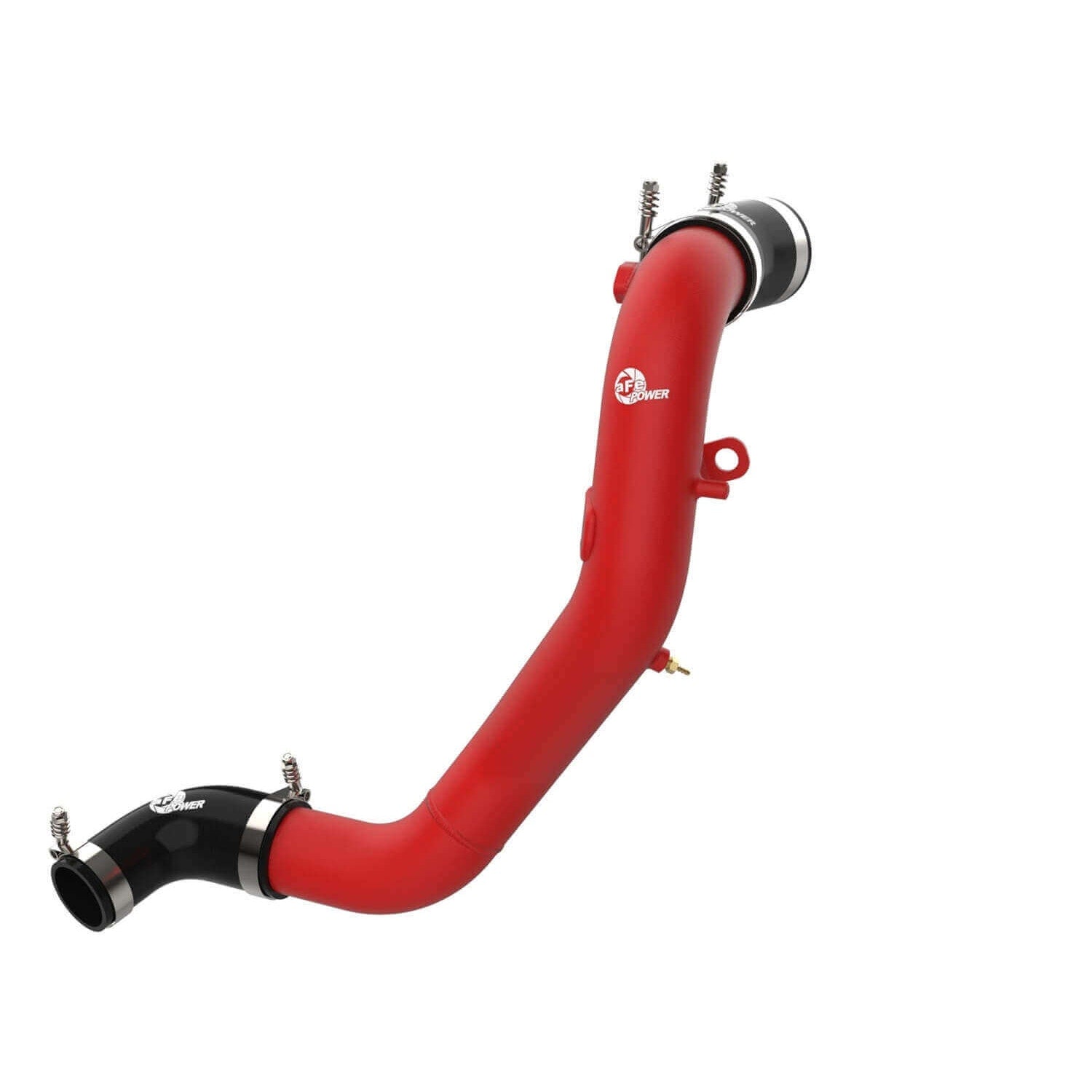 aFe Power 46-20509-R BladeRunner 3" Red Powdercoated Charge Pipe Kit