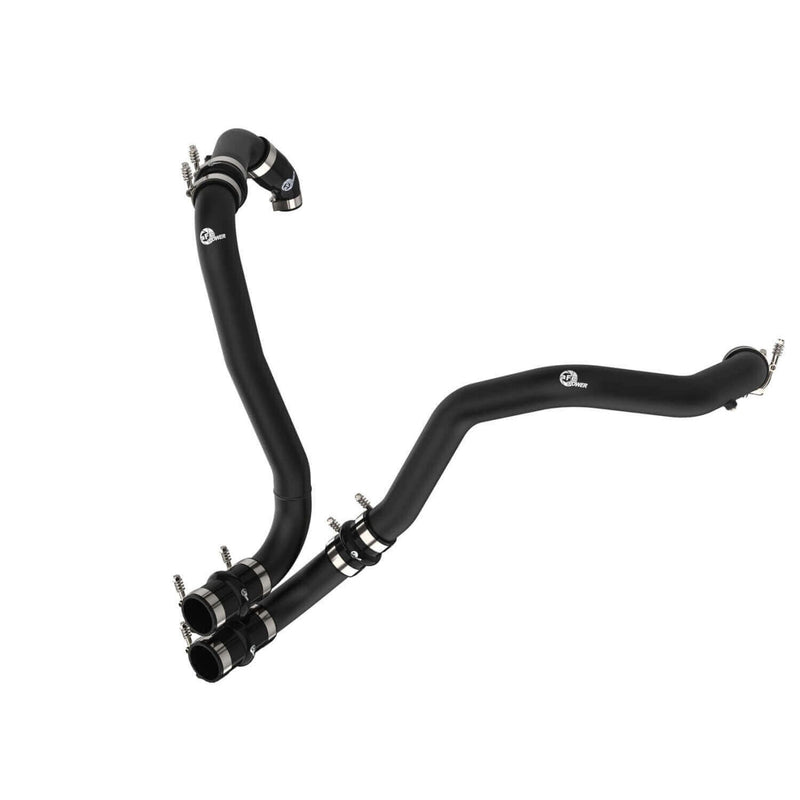 aFe Power 46-20518-B BladeRunner 2"-2.5" Black Powdercoated Hot Charge Pipe Kit
