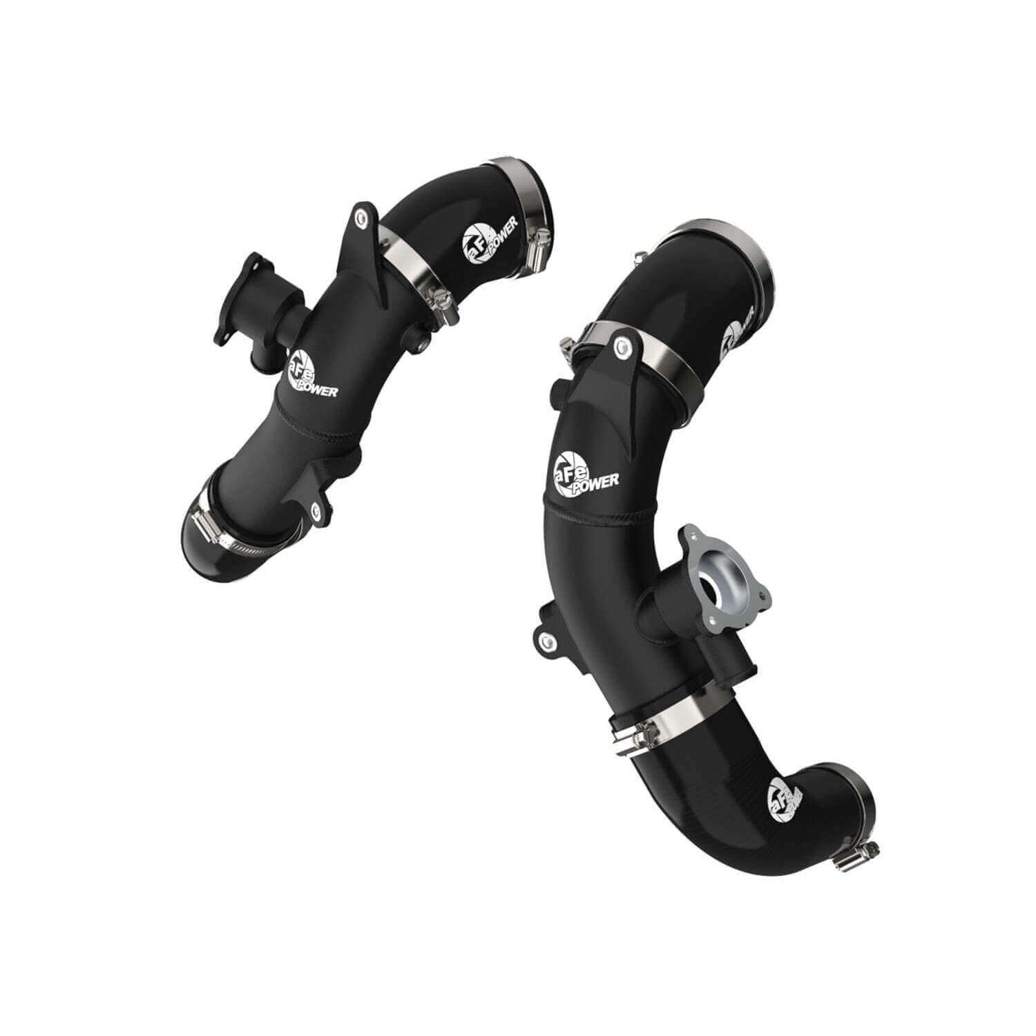 aFe Power 46-20568-B BladeRunner 2.5" Black Powdercoated Hot Charge Pipe Kit