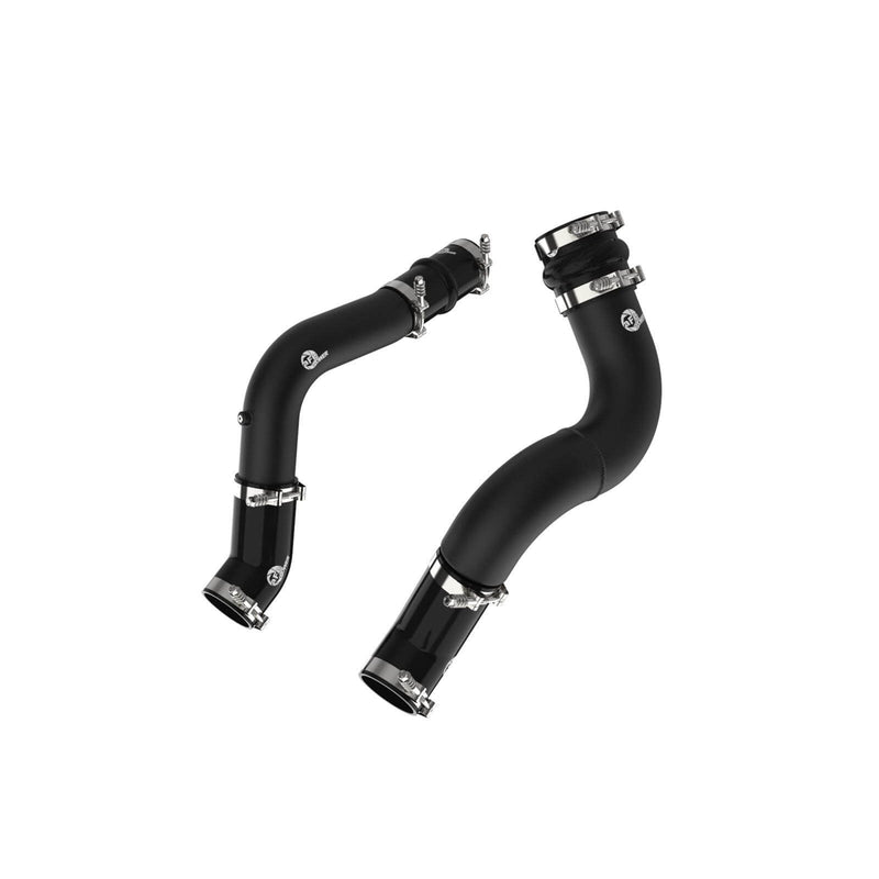 aFe Power 46-20614-B BladeRunner Black Powder Coated Aluminum Hot And Cold Charge Pipe Kit