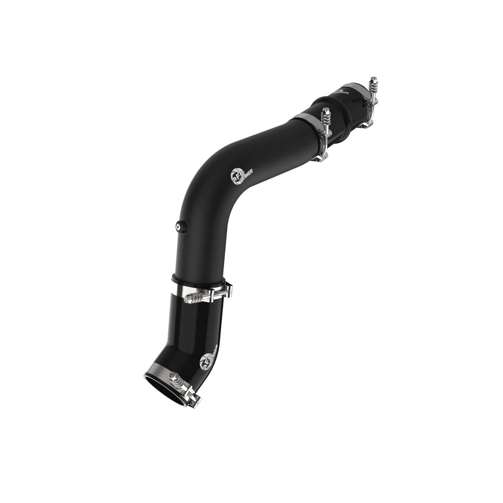 aFe Power 46-20618-B BladeRunner Black Powder Coated Aluminum Hot Charge Pipe
