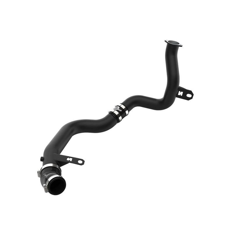 aFe Power 46-20628-B BladeRunner Black Powder Coated Aluminum Hot Charge Pipe