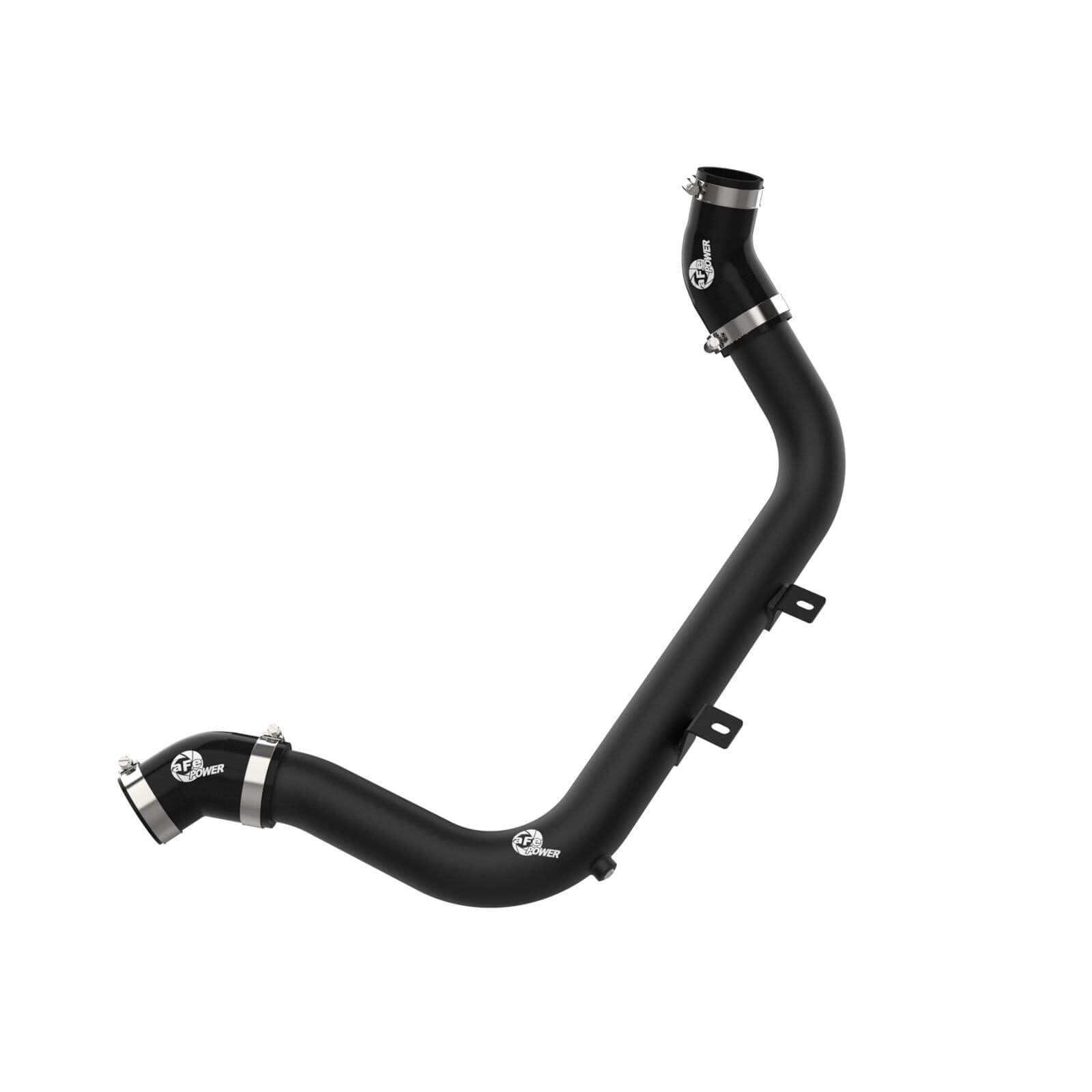 aFe Power 46-20638-B BladeRunner Black Powder Coated Aluminum Hot Charge Pipe