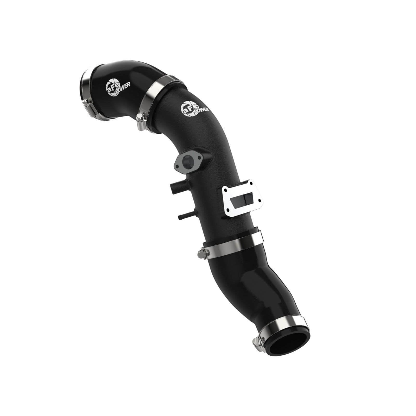 aFe Power 46-20649-B BladeRunner Black Powder Coated Aluminum Cold Charge Pipe