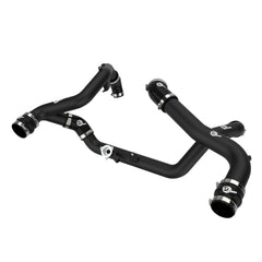 aFe Power 46-20654-B BladeRunner Black Powder Coated Aluminum Hot And Cold Charge Pipe Kit