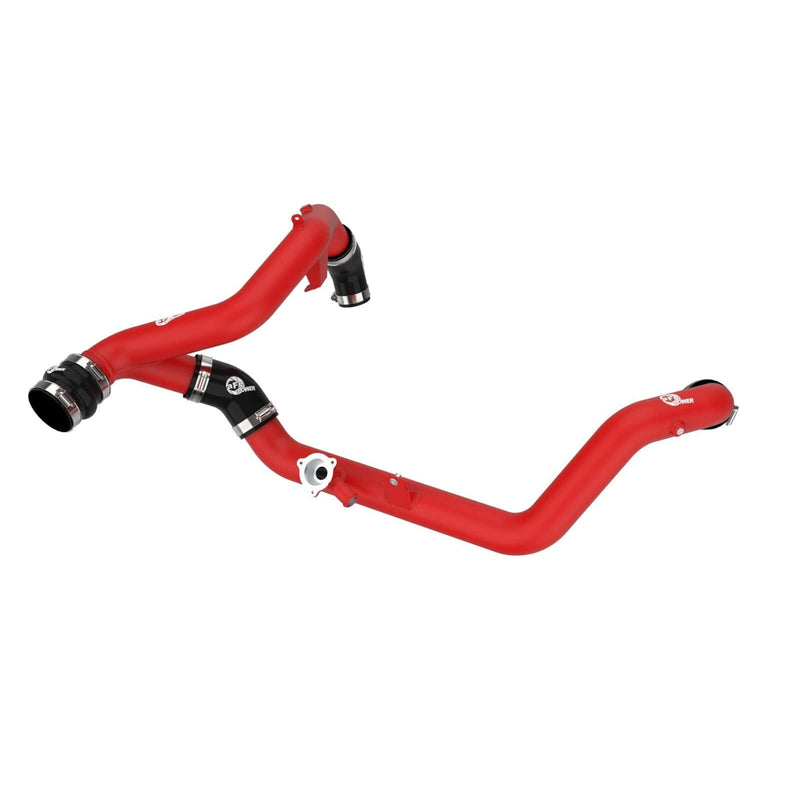 aFe Power 46-20658-R BladeRunner Red Powder Coated Aluminum Hot Charge Pipe