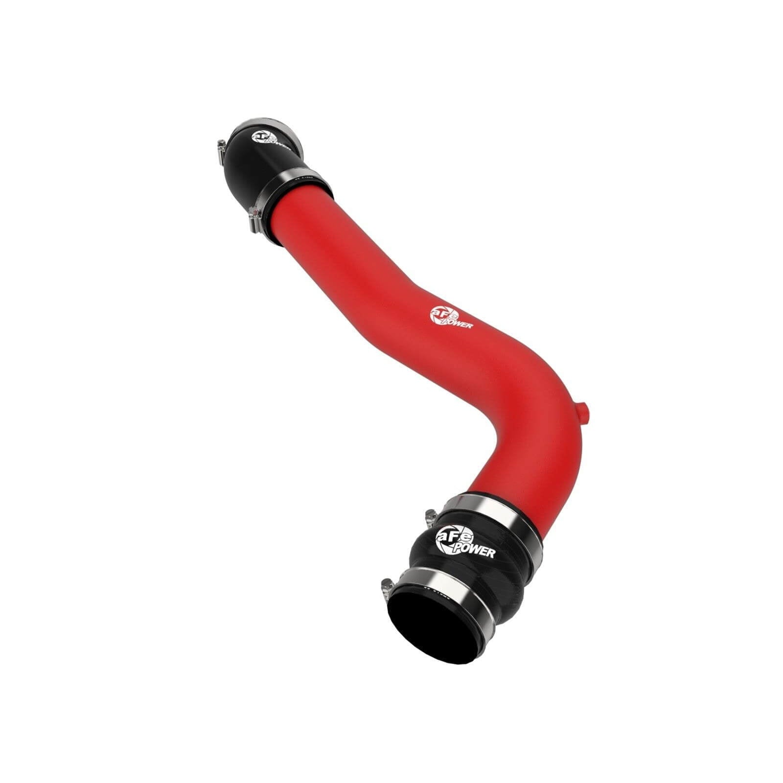 aFe Power 46-20659-R BladeRunner Red Powder Coated Aluminum Cold Charge Pipe