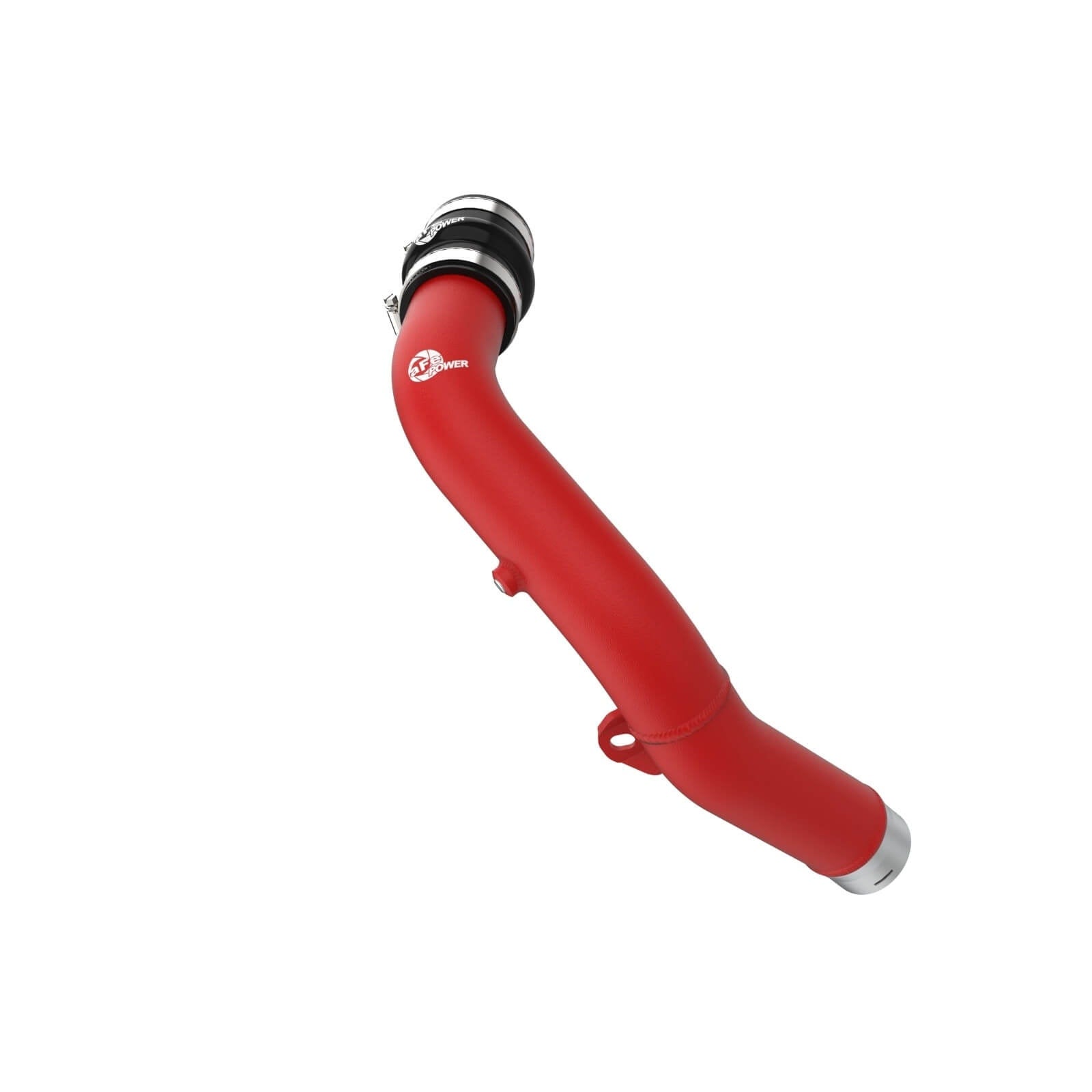 aFe Power 46-20668-R BladeRunner Red Powder Coated Aluminum Hot Charge Pipe