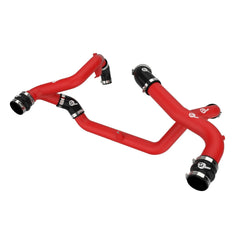 aFe Power 46-20674-R BladeRunner Red Powder Coated Aluminum Hot And Cold Charge Pipe Kit