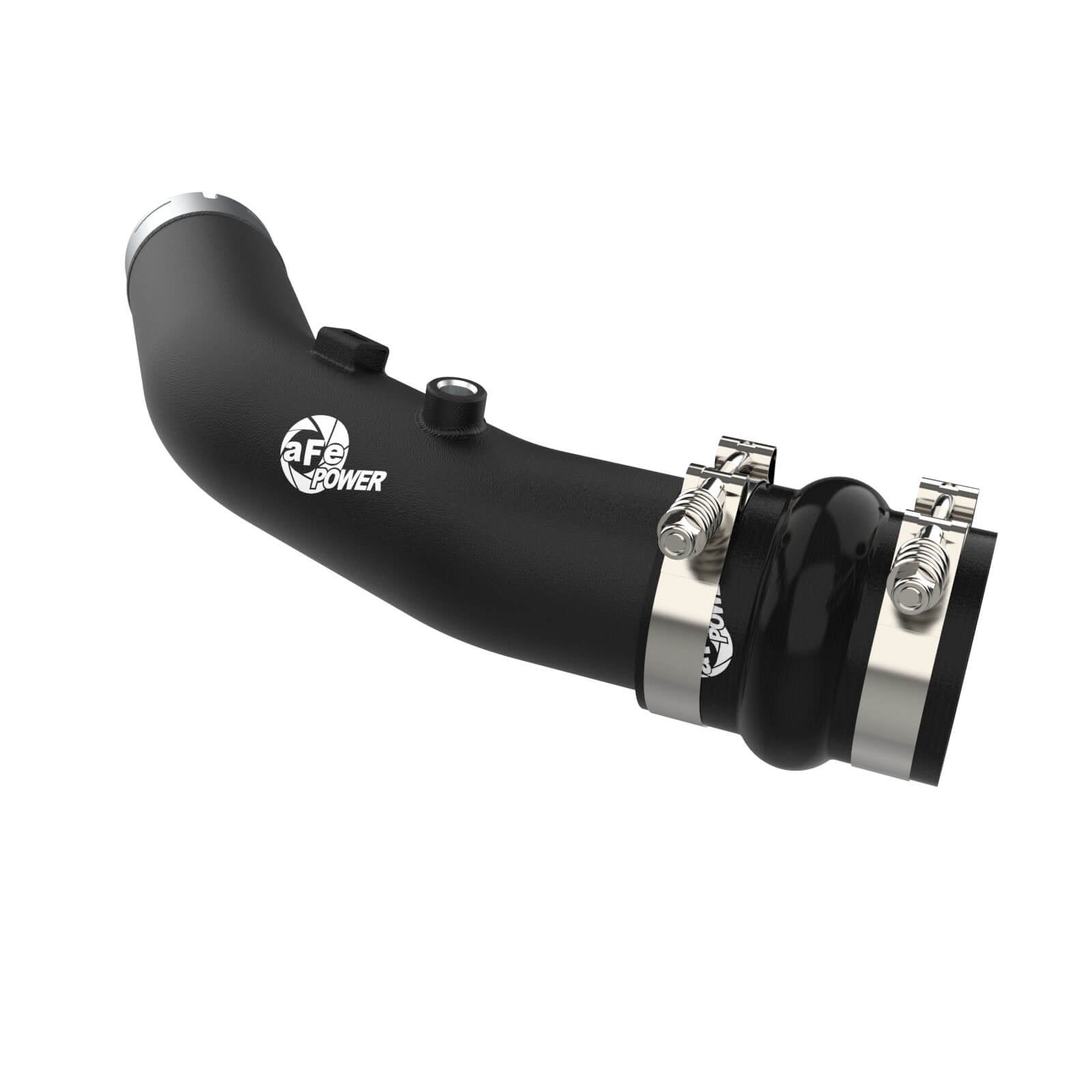 aFe Power 46-20688-B BladeRunner Black Powder Coated Aluminum Hot Charge Pipe