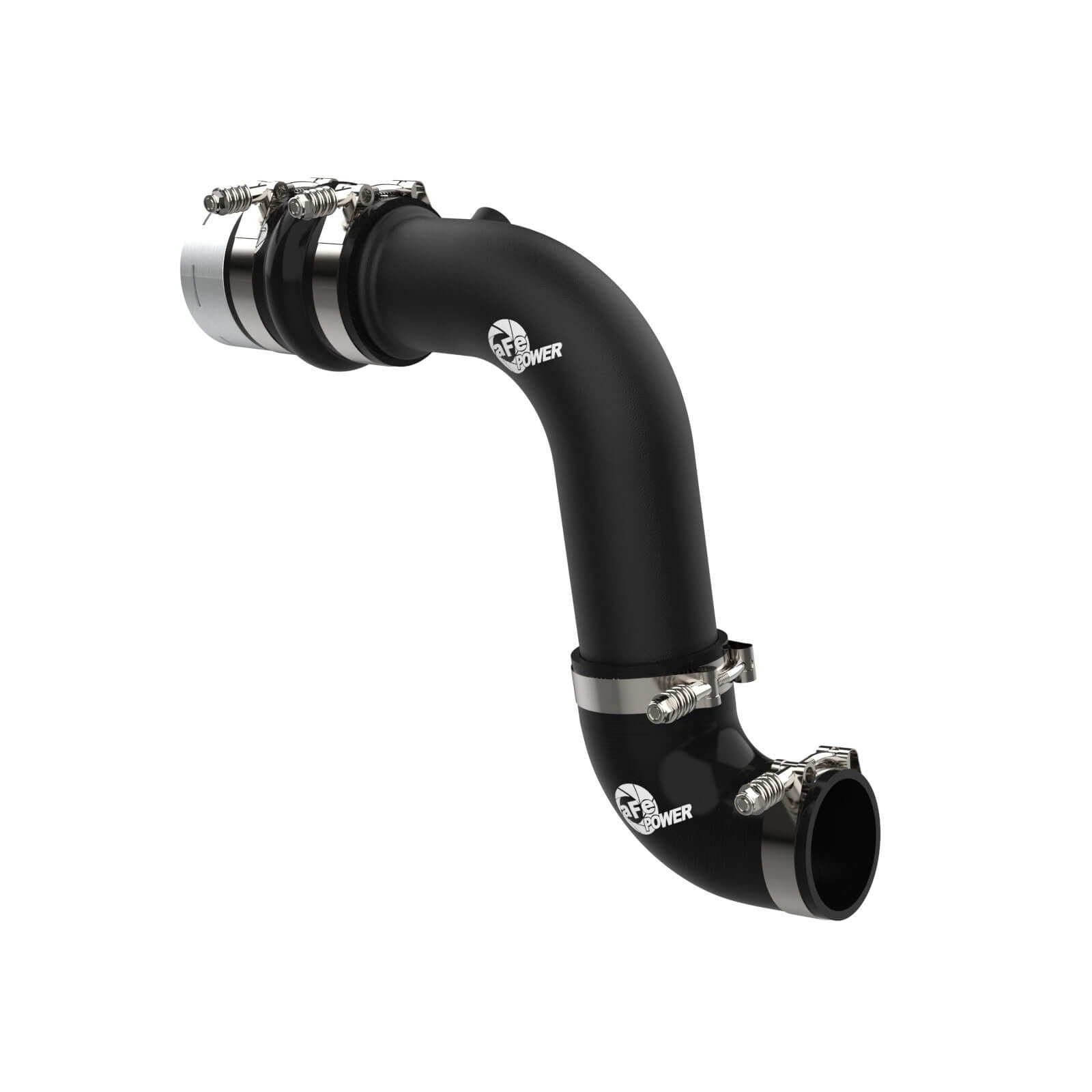 aFe Power 46-20689-B BladeRunner Black Powder Coated Aluminum Cold Charge Pipe