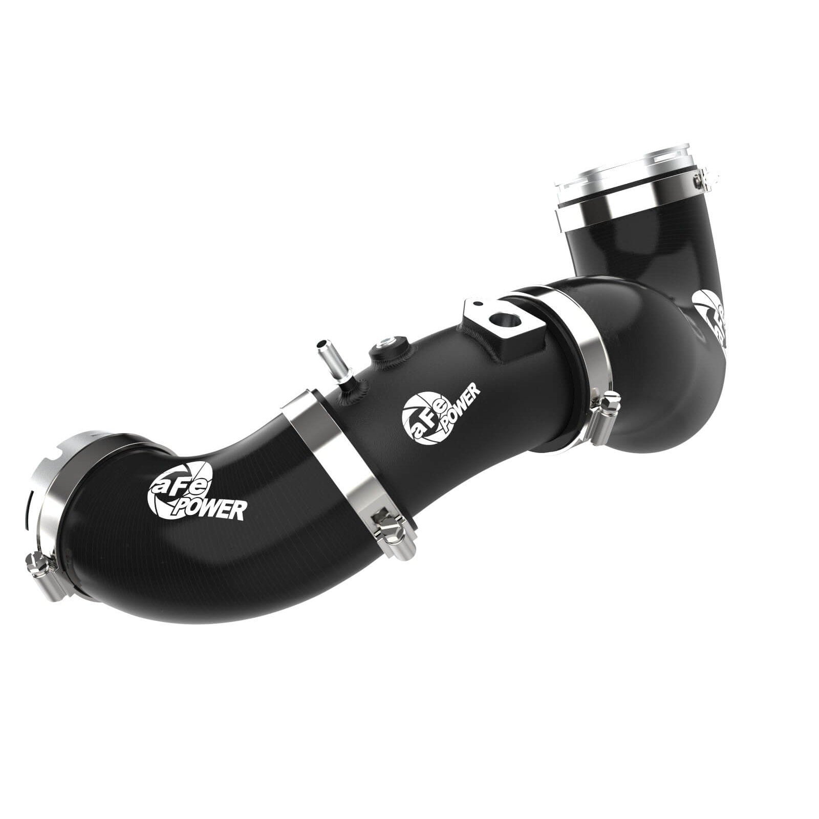 aFe Power 46-20699-B BladeRunner Black Powder Coated Aluminum Cold Charge Pipe