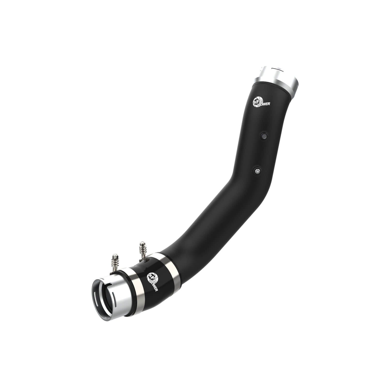 aFe Power 46-20709-B BladeRunner Black Powder Coated Aluminum Cold Charge Pipe