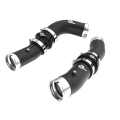 aFe Power 46-20724-B BladeRunner Black Powder Coated Aluminum Hot And Cold Charge Pipe Kit