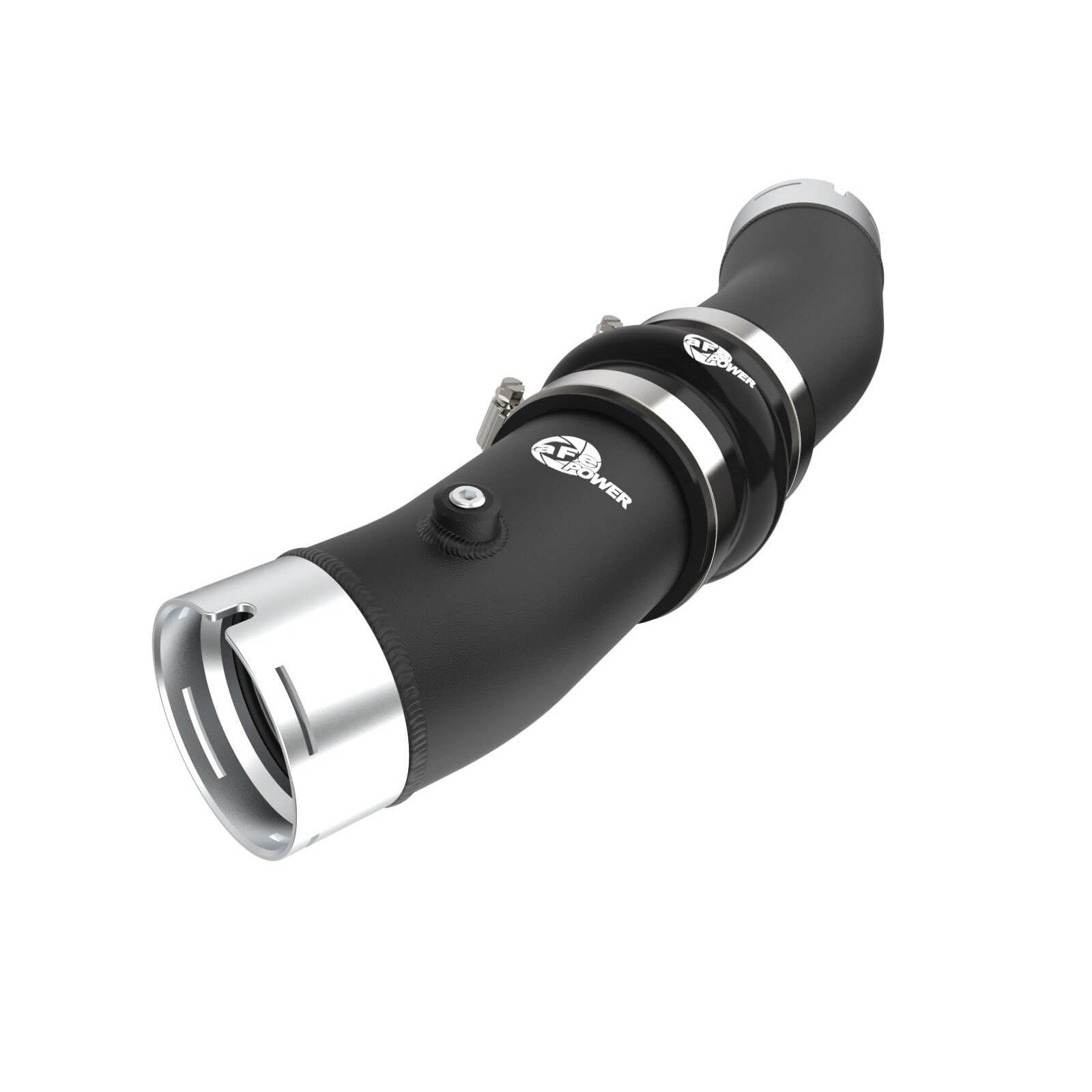 aFe Power 46-20729-B BladeRunner Black Powder Coated Aluminum Cold Charge Pipe