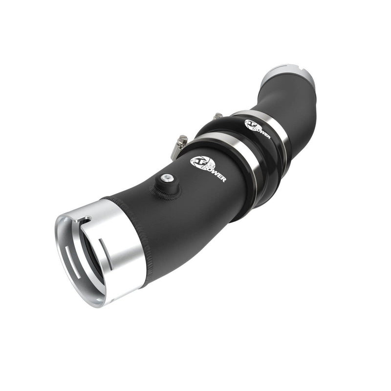 aFe Power 46-20729-B BladeRunner Black Powder Coated Aluminum Cold Charge Pipe
