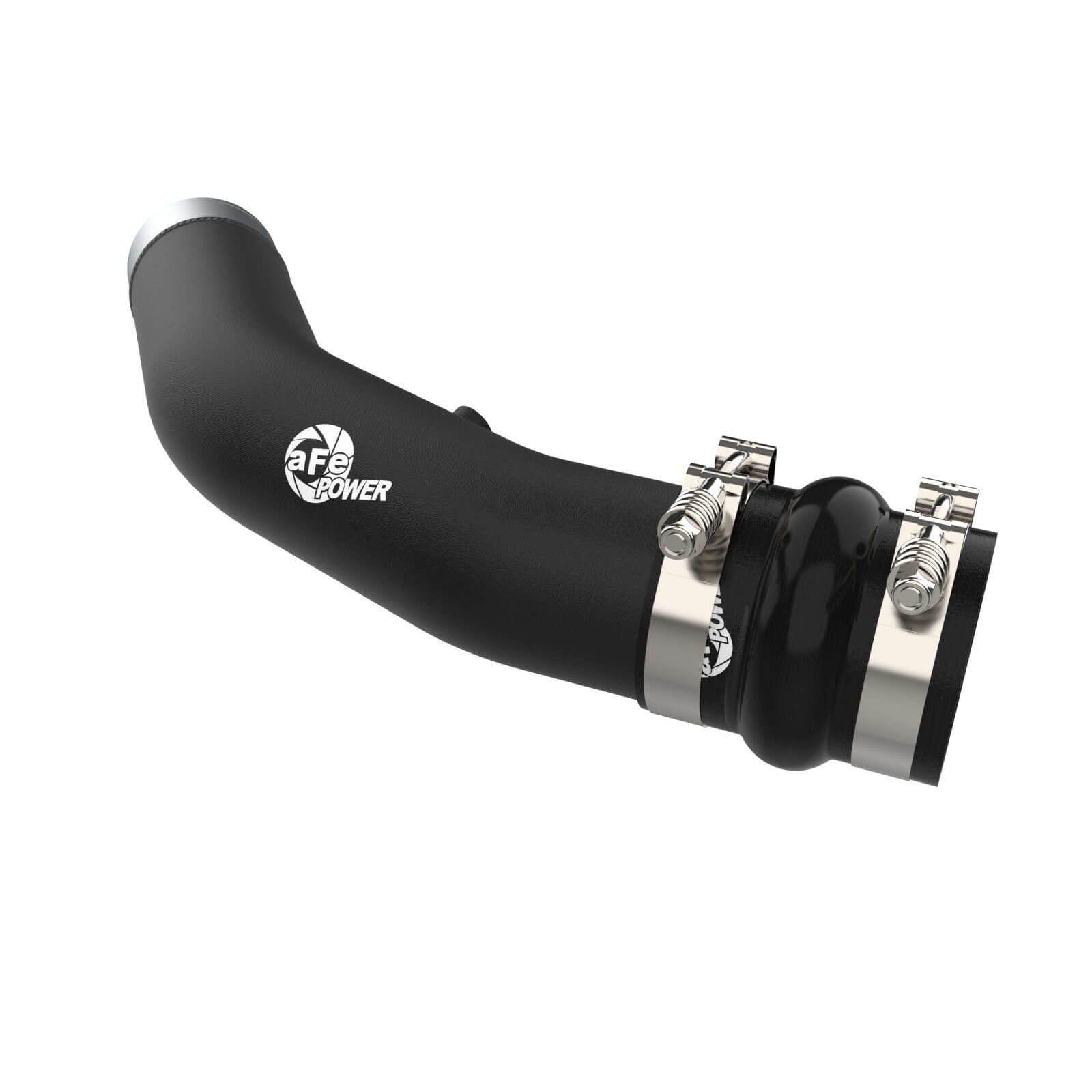 aFe Power 46-20738-B BladeRunner Black Powder Coated Aluminum Hot Charge Pipe