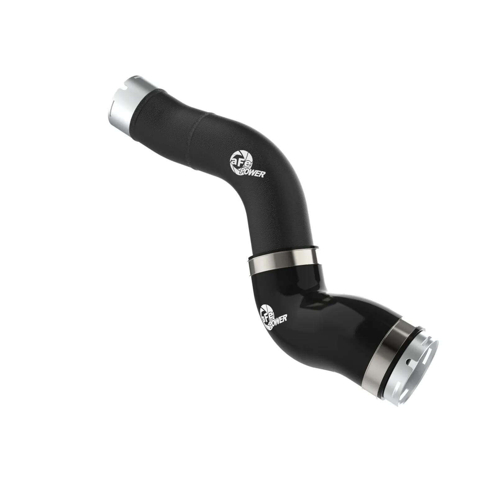 aFe Power 46-20748-B BladeRunner Black Powder Coated Aluminum Hot Charge Pipe