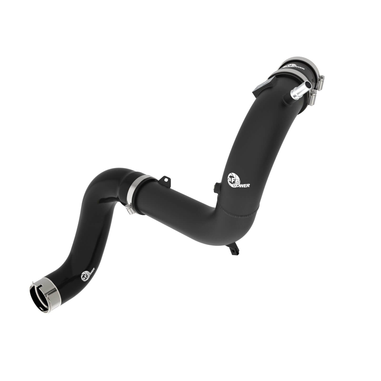 aFe Power 46-20759-B BladeRunner Black Powder Coated Aluminum Cold Charge Pipe