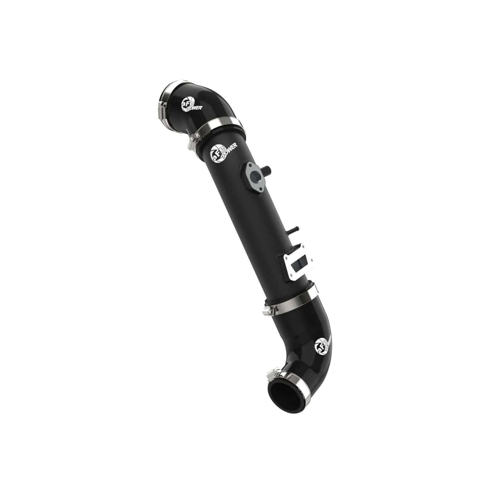 aFe Power 46-20769-B BladeRunner Black Powder Coated Aluminum Cold Charge Pipe