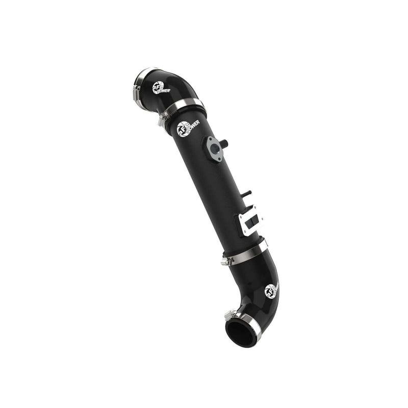 aFe Power 46-20769-B BladeRunner Black Powder Coated Aluminum Cold Charge Pipe