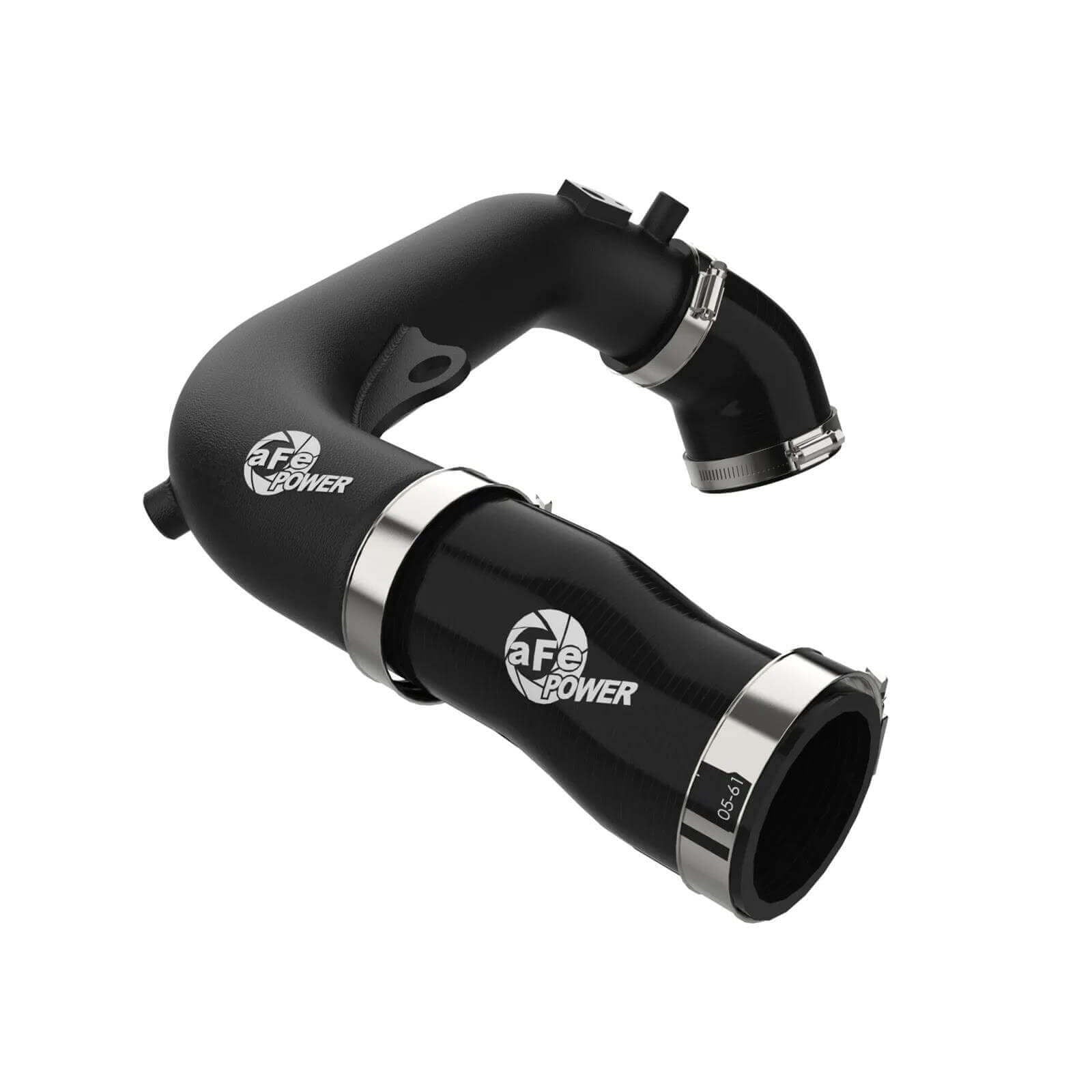 aFe Power 46-20778-B BladeRunner Black Powder Coated Aluminum Hot Charge Pipe
