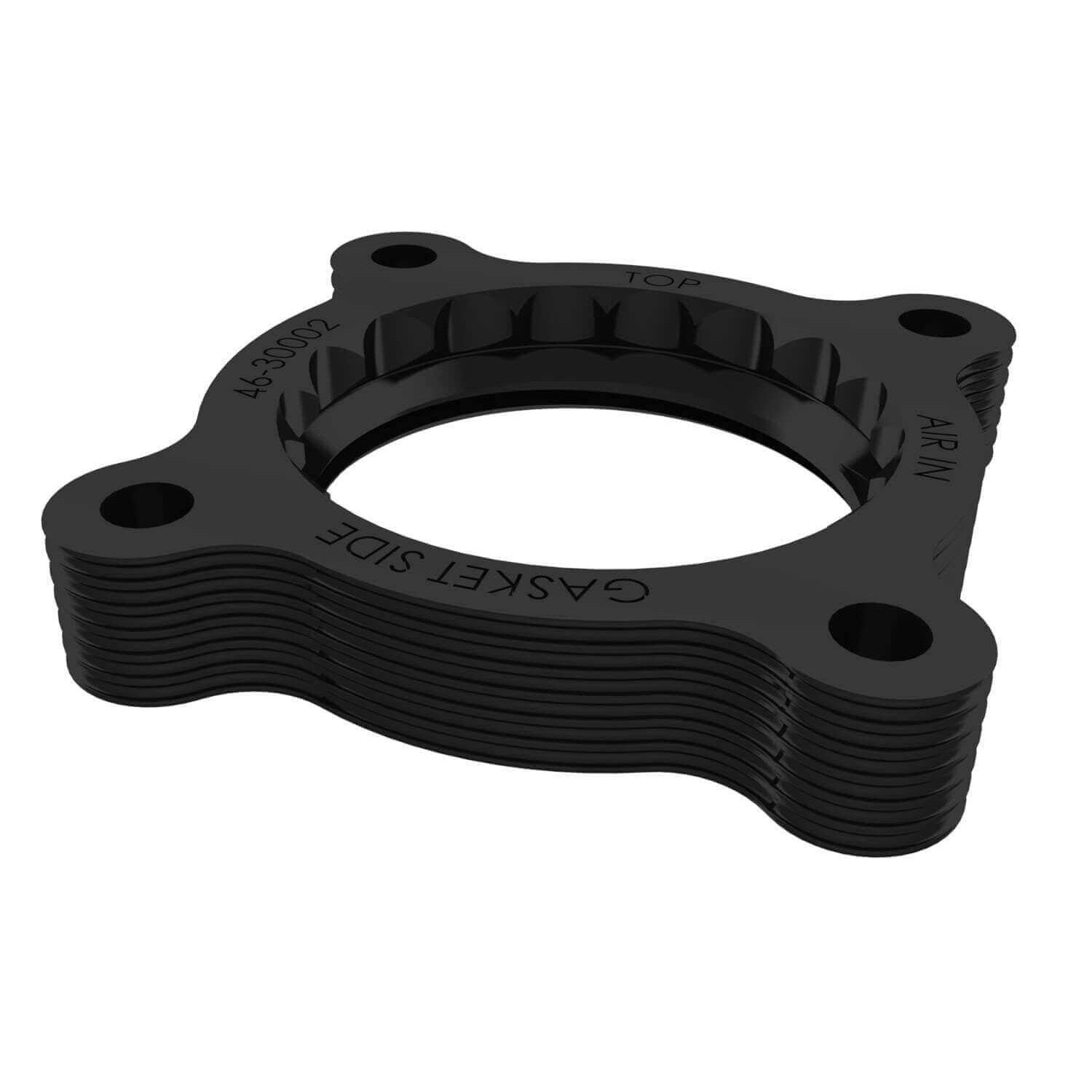 aFe Power 46-30003 Silver Bullet Black Anodized Throttle Body Spacer