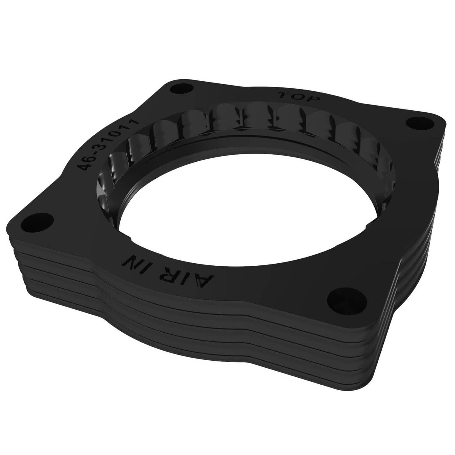 aFe Power 46-31011 Silver Bullet Black Anodized Throttle Body Spacer