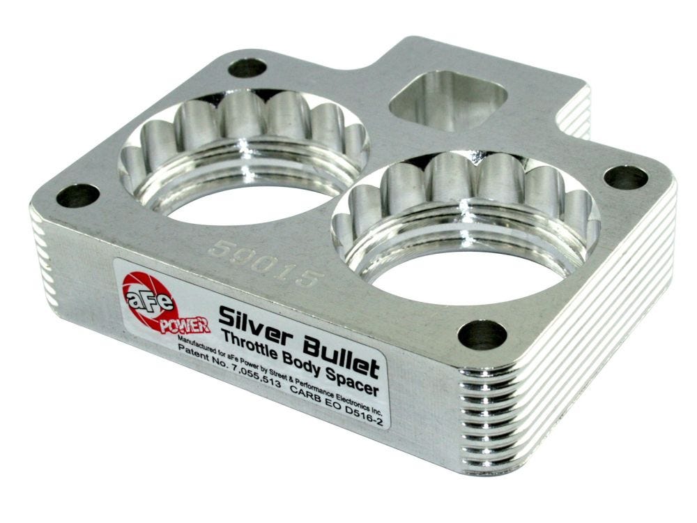 aFe Power 46-32001 Silver Bullet- Throttle Body Spacers for 1994–2003 Dodge RAM 1500